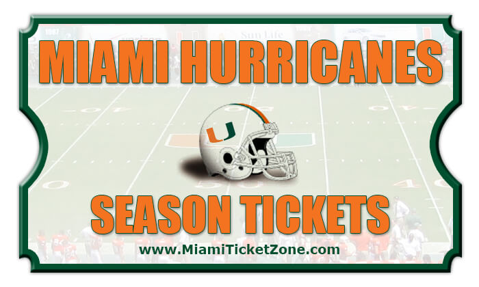 2022 Miami Hurricanes Football Season Tickets